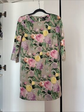 h&m floral lace dress H&M Floral Lace Dress